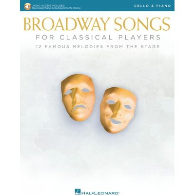 Various Broadway Songs For Classical Players - Cello And Piano: With Online Audio Of Piano Accompaniments - Publicité Various Broadway Songs For Classical Players - Cello And Piano: With Online Audio Of Piano Accompaniments - Publicité