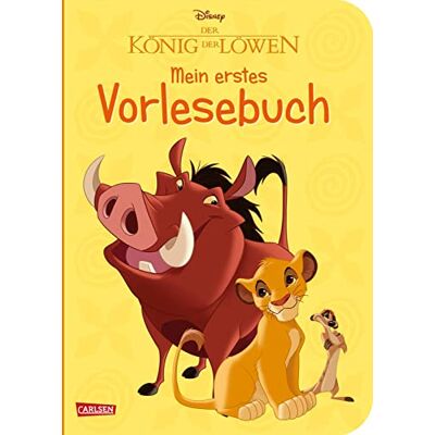Walt Disney Disney Pappenbuch: Der König Der Löwen – Mein Erstes Vorlesebuch - Publicité Walt Disney Disney Pappenbuch: Der König Der Löwen – Mein Erstes Vorlesebuch - Publicité