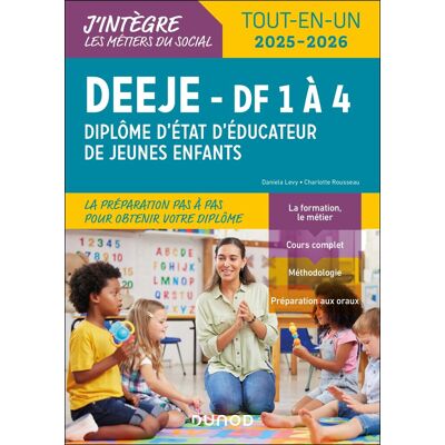 Daniela Levy Deeje, Diplôme D'Etat D'Éducateur De Jeunes Enfants, Df 1 À 4 : Tout-En-Un, 2025-2026 - Publicité Daniela Levy Deeje, Diplôme D'Etat D'Éducateur De Jeunes Enfants, Df 1 À 4 : Tout-En-Un, 2025-2026 - Publicité