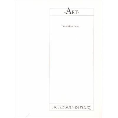 Yasmina Reza Art - Publicité Yasmina Reza Art - Publicité