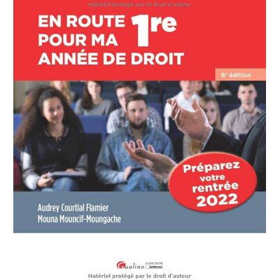 Audrey Courtial Flamier En Route Pour Ma 1re Année De Droit : Préparez Votre Rentrée 2022 - Publicité Audrey Courtial Flamier En Route Pour Ma 1re Année De Droit : Préparez Votre Rentrée 2022 - Publicité
