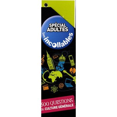 Play Bac Les Incollables, Spécial Adultes : 500 Questions De Culture Générale - Publicité Play Bac Les Incollables, Spécial Adultes : 500 Questions De Culture Générale - Publicité