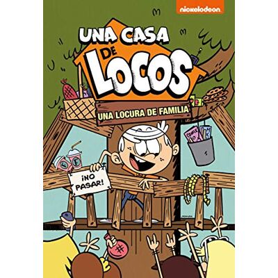 Nickelodeon Una Locura De Familia (Una Casa De Locos. Cómic 4) - Publicité Nickelodeon Una Locura De Familia (Una Casa De Locos. Cómic 4) - Publicité