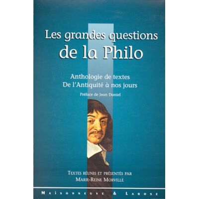 Collectif Les Grandes Questions De La Philo - Publicité Collectif Les Grandes Questions De La Philo - Publicité