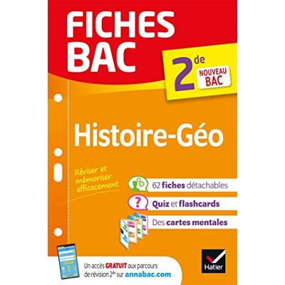 Collectif Histoire Géographie 2de : Nouveau Bac - Publicité Collectif Histoire Géographie 2de : Nouveau Bac - Publicité