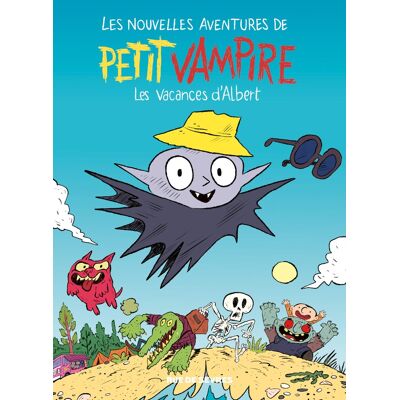 Les Nouvelles Aventures De Petit Vampire. Vol. 2. Les Vacances D'Albert - Publicité Les Nouvelles Aventures De Petit Vampire. Vol. 2. Les Vacances D'Albert - Publicité