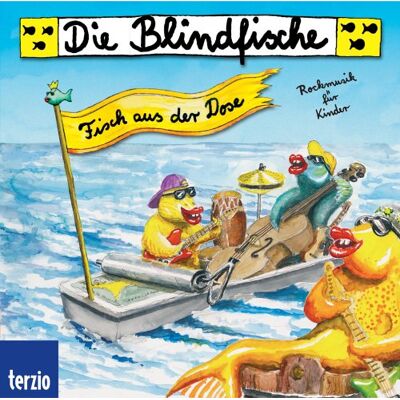 Die Blindfische: Fisch Aus Der Dose. Cd - Publicité Die Blindfische: Fisch Aus Der Dose. Cd - Publicité