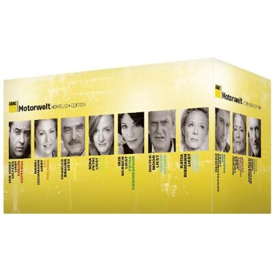Various Adac Motorwelt Hörbuch-Edition - Die Box - Publicité Various Adac Motorwelt Hörbuch-Edition - Die Box - Publicité