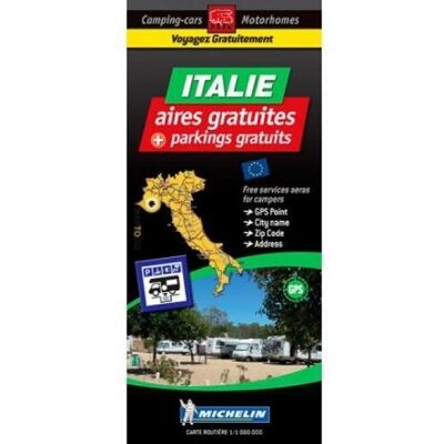 Michelin Italy Motorhome Stopovers: Trailers Park Maps - Publicité Michelin Italy Motorhome Stopovers: Trailers Park Maps - Publicité