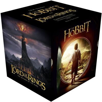 Tolkien, J. R. R. The Hobbit And Lord Of The Rings Complete Gift Set - Publicité Tolkien, J. R. R. The Hobbit And Lord Of The Rings Complete Gift Set - Publicité