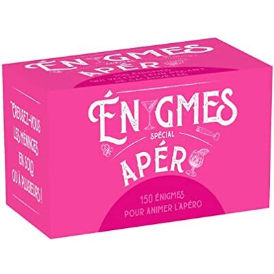 Collectif Enigmes Spécial Apéro : 150 Énigmes Pour Animer L'Apéro - Publicité Collectif Enigmes Spécial Apéro : 150 Énigmes Pour Animer L'Apéro - Publicité