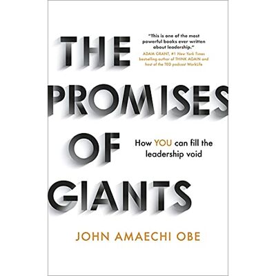 John Amaechi The Promises Of Giants: How You Can Fill The Leadership Void - Publicité John Amaechi The Promises Of Giants: How You Can Fill The Leadership Void - Publicité