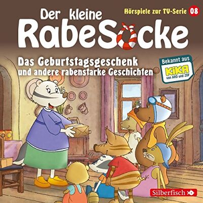 Various Der Kleine Rabe Socke - Das Geburtstagsgeschenk Und Andere Rabenstarke Geschichten: 1 Cd (Hörspiele Zur Tv Serie, Band 8) - Publicité Various Der Kleine Rabe Socke - Das Geburtstagsgeschenk Und Andere Rabenstarke Geschichten: 1 Cd (Hörspiele Zur Tv Serie, Band 8) - Publicité