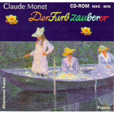 Prestel Claude Monet, Der Farbzauberer, 1 Cd-Rom Wissenswertes Über Claude Monet Und Seine Bilder Mit Puzzle, Ratespiel Und Einer Galerie Zum Aufhängen Eurer Lieblingsbilder. Für Windows 3.1/95 Und Macos 7.0 - Publicité Prestel Claude Monet, Der Farbzauberer, 1 Cd-Rom Wissenswertes Über Claude Monet Und Seine Bilder Mit Puzzle, Ratespiel Und Einer Galerie Zum Aufhängen Eurer Lieblingsbilder. Für Windows 3.1/95 Und Macos 7.0 - Publicité