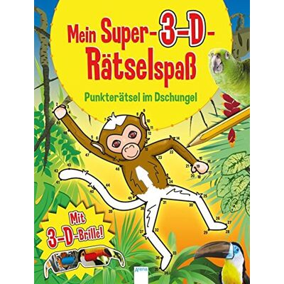 Various Punkterätsel Im Dschungel: Mein Super-3-D-Rätselspaß - Publicité Various Punkterätsel Im Dschungel: Mein Super-3-D-Rätselspaß - Publicité
