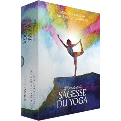 Anthony Salerno L'Oracle De La Sagesse Du Yoga - Publicité Anthony Salerno L'Oracle De La Sagesse Du Yoga - Publicité