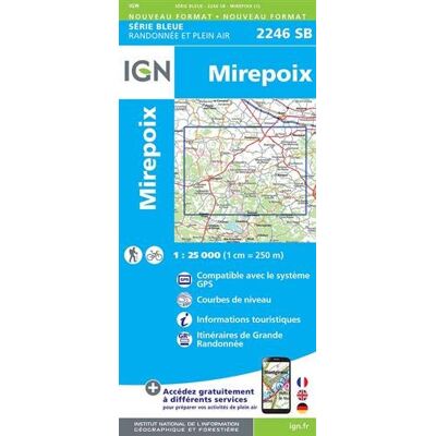 Collectif Mirepoix 1:25 000 - Publicité Collectif Mirepoix 1:25 000 - Publicité