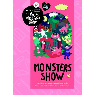 Collectif Monsters Show - Publicité Collectif Monsters Show - Publicité