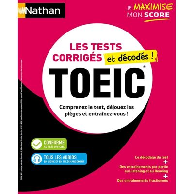 Paul Leitch Toeic : Les Tests Corrigés Et Décodés ! : Comprenez Le Test, Déjouez Les Pièges Et Entraînez-Vous ! - Publicité Paul Leitch Toeic : Les Tests Corrigés Et Décodés ! : Comprenez Le Test, Déjouez Les Pièges Et Entraînez-Vous ! - Publicité