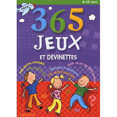 Chantecler 365 Jeux Et Devinettes, 8-10 Ans - Publicité Chantecler 365 Jeux Et Devinettes, 8-10 Ans - Publicité