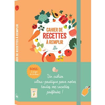 XXX Cahier De Recettes À Remplir - Publicité XXX Cahier De Recettes À Remplir - Publicité