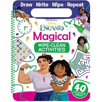 Walt Disney Disney Encanto: Magical Wipe-Clean Activities - Publicité Walt Disney Disney Encanto: Magical Wipe-Clean Activities - Publicité