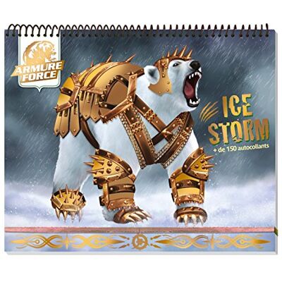 Collectif Armure Force : Ice Storm : + De 150 Autocollants - Publicité Collectif Armure Force : Ice Storm : + De 150 Autocollants - Publicité