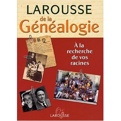 Collectif Larousse De La Généalogie (1cédérom) - Publicité Collectif Larousse De La Généalogie (1cédérom) - Publicité