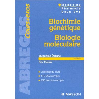 Jacqueline Etienne Biochimie Génétique, Biologie Moléculaire - Publicité Jacqueline Etienne Biochimie Génétique, Biologie Moléculaire - Publicité