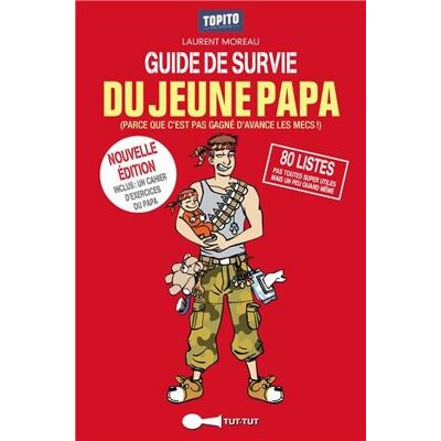 Laurent Moreau Guide De Survie Du Jeune Papa : Parce Que C'Est Pas Gagné D'Avance Les Mecs ! - Publicité Laurent Moreau Guide De Survie Du Jeune Papa : Parce Que C'Est Pas Gagné D'Avance Les Mecs ! - Publicité