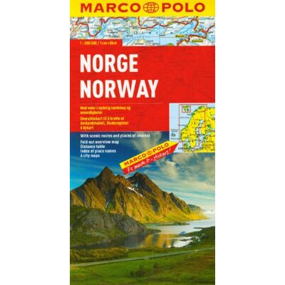 Marco Polo Länderkarte Norwegen 1:800.000 - Publicité Marco Polo Länderkarte Norwegen 1:800.000 - Publicité