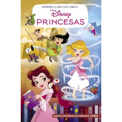 Aprendo A Leer Con Cómics Disney - Princesas 2: Cómic Con Letra Mayúscula, Ideal Para Primeros Lectores. (Aprendo Con Disney) - Publicité Aprendo A Leer Con Cómics Disney - Princesas 2: Cómic Con Letra Mayúscula, Ideal Para Primeros Lectores. (Aprendo Con Disney) - Publicité
