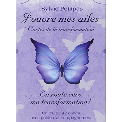 Sylvie Petitpas J'Ouvre Mes Ailes : Cartes De La Transformation (Livre + Jeu) - Publicité Sylvie Petitpas J'Ouvre Mes Ailes : Cartes De La Transformation (Livre + Jeu) - Publicité