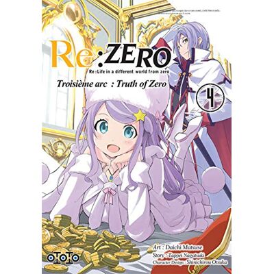 Re:Zero : Re:Life In A Different World From Zero : Troisième Arc, Truth Of Zero. Vol. 4 - Publicité Re:Zero : Re:Life In A Different World From Zero : Troisième Arc, Truth Of Zero. Vol. 4 - Publicité