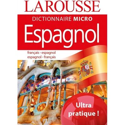 Dictionnaire Micro Larousse Espagnol : Français-Espagnol, Espagnol-Français - Publicité Dictionnaire Micro Larousse Espagnol : Français-Espagnol, Espagnol-Français - Publicité