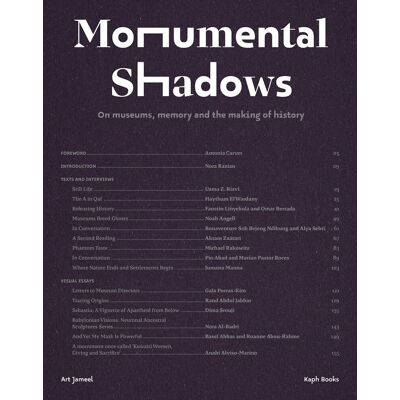 Monumental Shadows: On Museums, Memory And The Making Of History - Publicité Monumental Shadows: On Museums, Memory And The Making Of History - Publicité