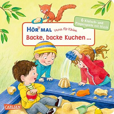 Various Verse Für Kleine: Backe, Backe Kuchen ...: Und Andere Klatschlieder Und Fingerspiele Mit Musik (Hör Mal) - Publicité Various Verse Für Kleine: Backe, Backe Kuchen ...: Und Andere Klatschlieder Und Fingerspiele Mit Musik (Hör Mal) - Publicité