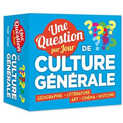 Collectif Une Question De Culture Générale Par Jour : Géographie, Littérature, Art, Cinéma, Histoire - Publicité Collectif Une Question De Culture Générale Par Jour : Géographie, Littérature, Art, Cinéma, Histoire - Publicité