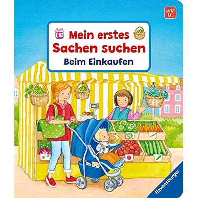 Sandra Grimm Mein Erstes Sachen Suchen: Beim Einkaufen - Publicité Sandra Grimm Mein Erstes Sachen Suchen: Beim Einkaufen - Publicité