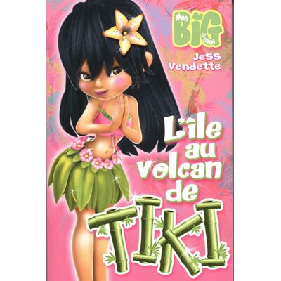 Jess Vendette L'Ile Au Volcan De Tiki - Publicité Jess Vendette L'Ile Au Volcan De Tiki - Publicité