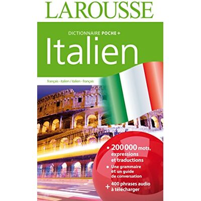 Larousse Italien, Dictionnaire De Poche Plus : Français-Italien, Italien-Français - Publicité Larousse Italien, Dictionnaire De Poche Plus : Français-Italien, Italien-Français - Publicité
