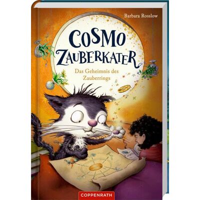 Barbara Rosslow Cosmo Zauberkater (Bd. 2): Der Gestohlene Zauberring (Cosmo Zauberkater, 2, Band 2) - Publicité Barbara Rosslow Cosmo Zauberkater (Bd. 2): Der Gestohlene Zauberring (Cosmo Zauberkater, 2, Band 2) - Publicité