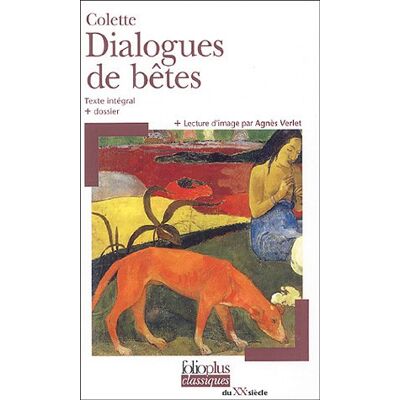 Colette Dialogues De Bêtes - Publicité Colette Dialogues De Bêtes - Publicité