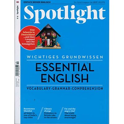 Spotlight Magazin 10/2019 Essential English - Publicité Spotlight Magazin 10/2019 Essential English - Publicité