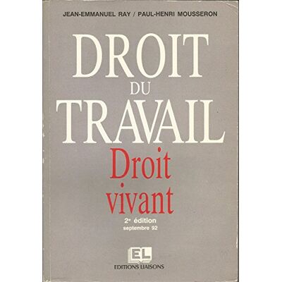 Collectif Droit Du Travail : Droit Vivant (Divers) - Publicité Collectif Droit Du Travail : Droit Vivant (Divers) - Publicité