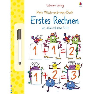 Jessica Greenwell Mein Wisch-Und-Weg-Buch: Erstes Rechnen: Mit Abwischbarem Stift - Publicité Jessica Greenwell Mein Wisch-Und-Weg-Buch: Erstes Rechnen: Mit Abwischbarem Stift - Publicité