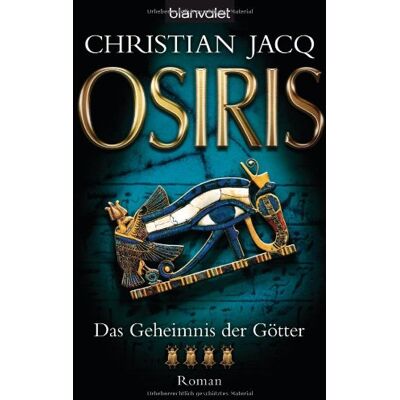 Christian Jacq Das Geheimnis Der Götter - Osiris: Roman - Publicité Christian Jacq Das Geheimnis Der Götter - Osiris: Roman - Publicité
