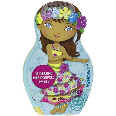 Collectif Je Dessine Mes Poupées Des Îles Avec Mohea - Publicité Collectif Je Dessine Mes Poupées Des Îles Avec Mohea - Publicité
