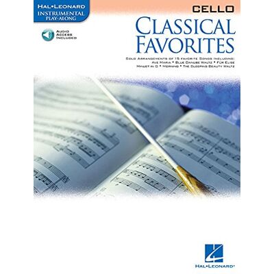 Various Classical Favourites Cello Vlc Book/cd (Hal Leonard Instrumental Play-Along) - Publicité Various Classical Favourites Cello Vlc Book/cd (Hal Leonard Instrumental Play-Along) - Publicité