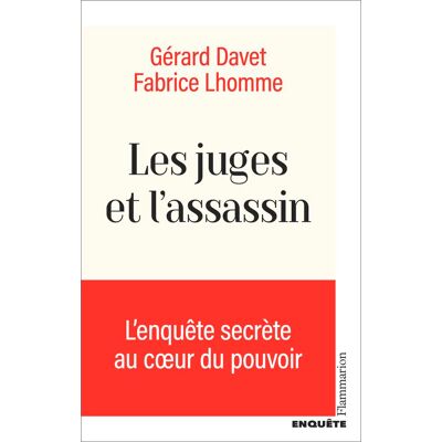 Gérard Davet Les Juges Et L'Assassin - Publicité Gérard Davet Les Juges Et L'Assassin - Publicité